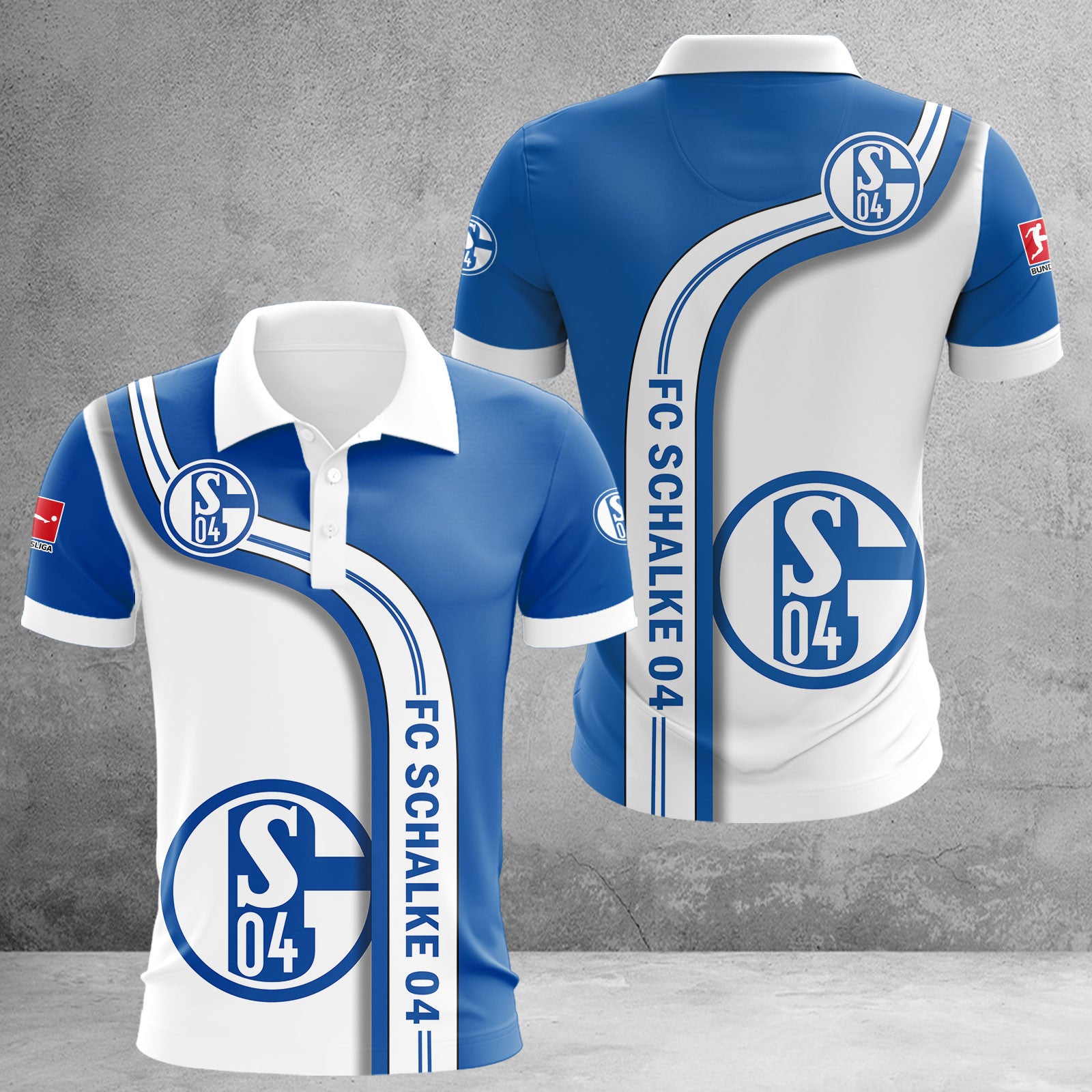Schalke 04 Poloshirt | S04 Polohemd WINA2808