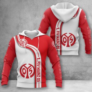 1. FSV Mainz 05 Hoodie Herren | Mainz 05 Kapuzenpullover WINA2798