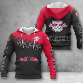RB Leipzig Hoodie Herren | RBL Kapuzenpullover WINA2918