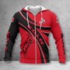 1. FC Köln Hoodie Zip Herren | Effzeh Kapuzenjacke mit Reißverschluss WINA2444