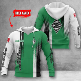 Borussia Mönchengladbach Hoodie Herren | BMG Kapuzenpullover WINA10722