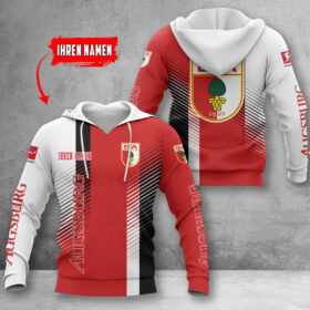 FC Augsburg Hoodie Herren | FCA Kapuzenpullover WINA10724