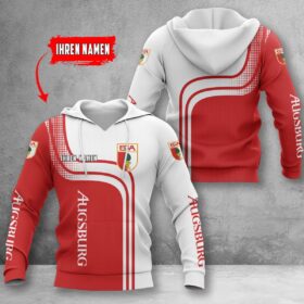 FC Augsburg Hoodie Herren | FCA Kapuzenpullover WINA60124