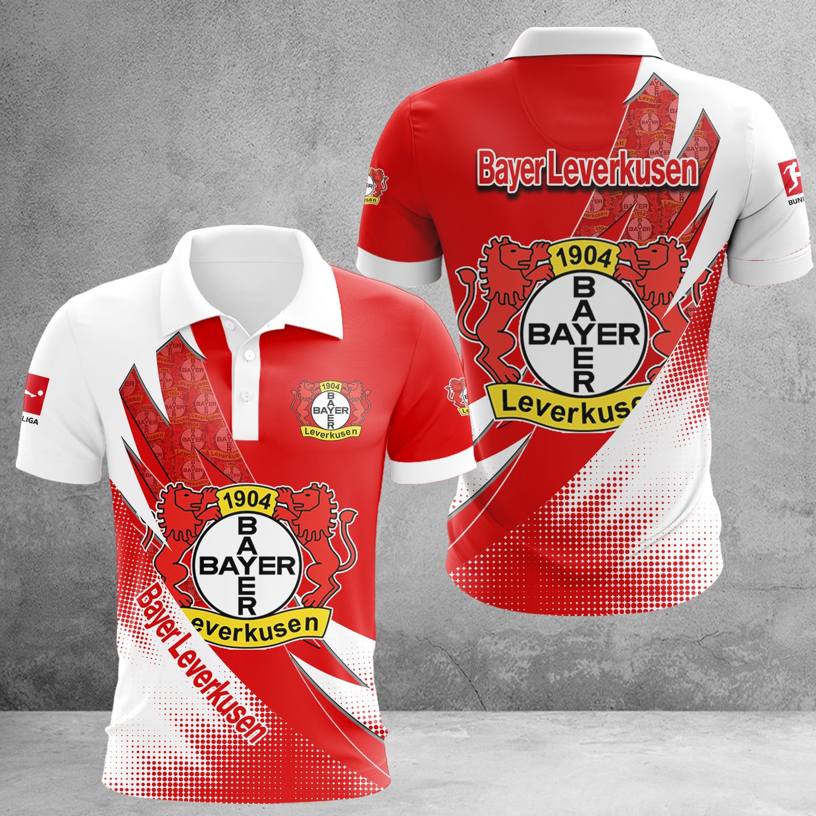 Bayer 04 Leverkusen Poloshirt | B04 Polohemd WINA23156
