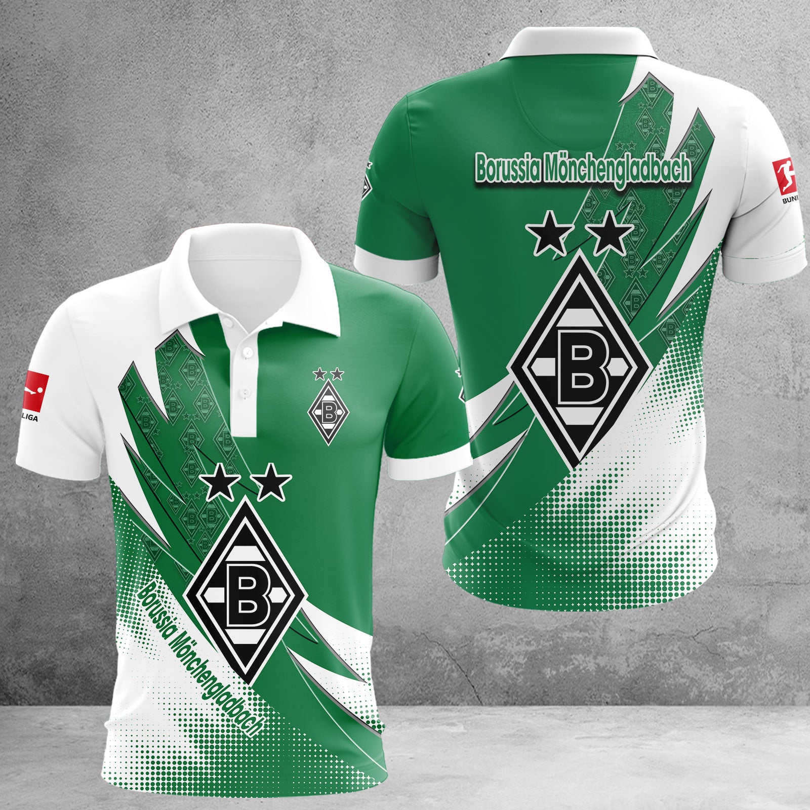 Borussia Mönchengladbach Poloshirt | BMG Polohemd WINA23158