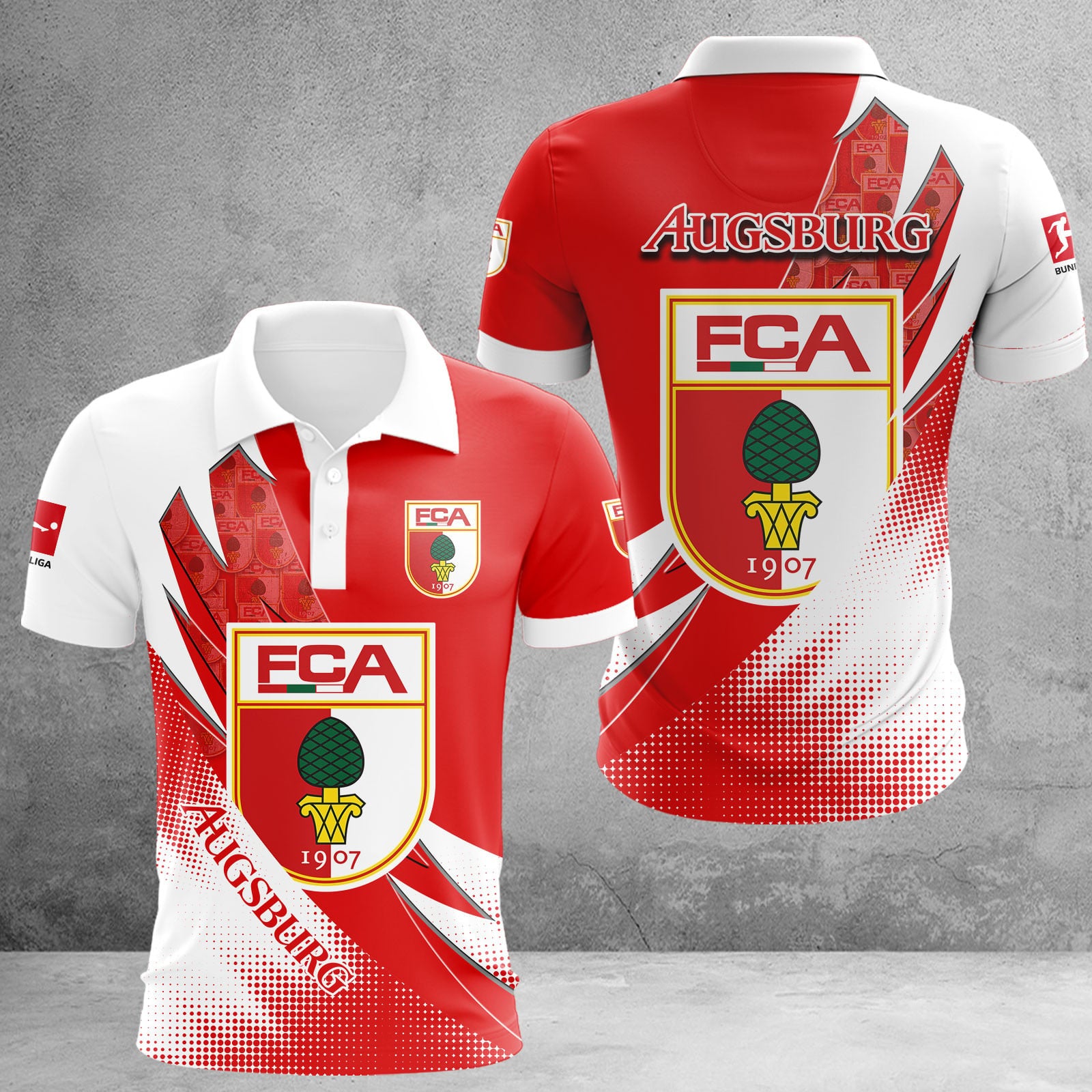 FC Augsburg Poloshirt | FCA Polohemd WINA23161