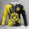 Borussia Dortmund II Hoodie Zip Herren | BVB II Kapuzenjacke mit Reißverschluss WINA23192