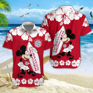 Hawaiihemd Bayern München – Herren Sommerhemd Edition A