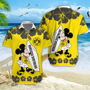 Hawaiihemd Borussia Dortmund II – Herren Sommerhemd Edition A