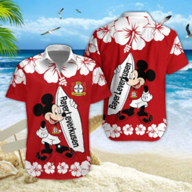 Hawaiihemd Bayer 04 Leverkusen – Herren Sommerhemd Edition A