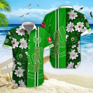 Hawaiihemd VfL Wolfsburg – Herren Sommerhemd Edition B