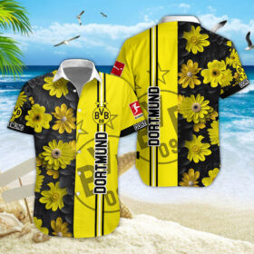 Hawaiihemd Borussia Dortmund – Herren Sommerhemd Edition B