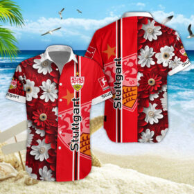 Hawaiihemd VfB Stuttgart – Herren Sommerhemd Edition B