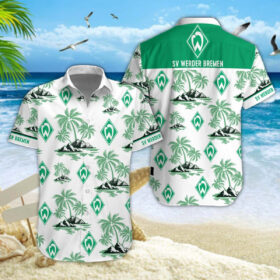 Hawaiihemd Werder Bremen – Herren Sommerhemd Special