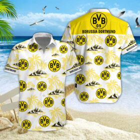 Hawaiihemd Borussia Dortmund II – Herren Sommerhemd Special