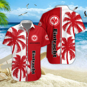 Hawaiihemd Eintracht Frankfurt – Herren Sommerhemd Modern