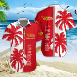 Hawaiihemd Union Berlin – Herren Sommerhemd Modern