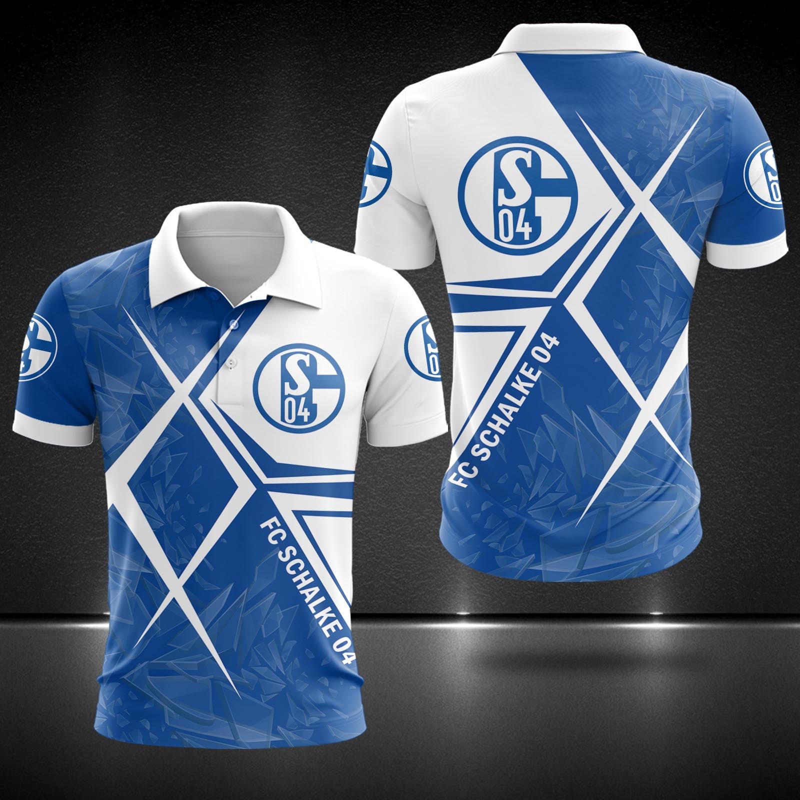 Schalke 04 Poloshirt | S04 Polohemd DDQQA90223