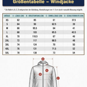 Alternative view of Borussia Mönchengladbach Windjacke WBJ05 | Windbreaker