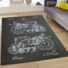 John Deere Traktor Seit 1936 Teppich