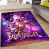 Ninjago Alle Charaktere Kämpfen 1017 Teppich